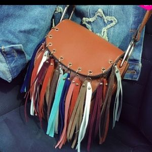 RESTOCKED 🎉HP🎉 9/13 Mini Fringe Crossbody